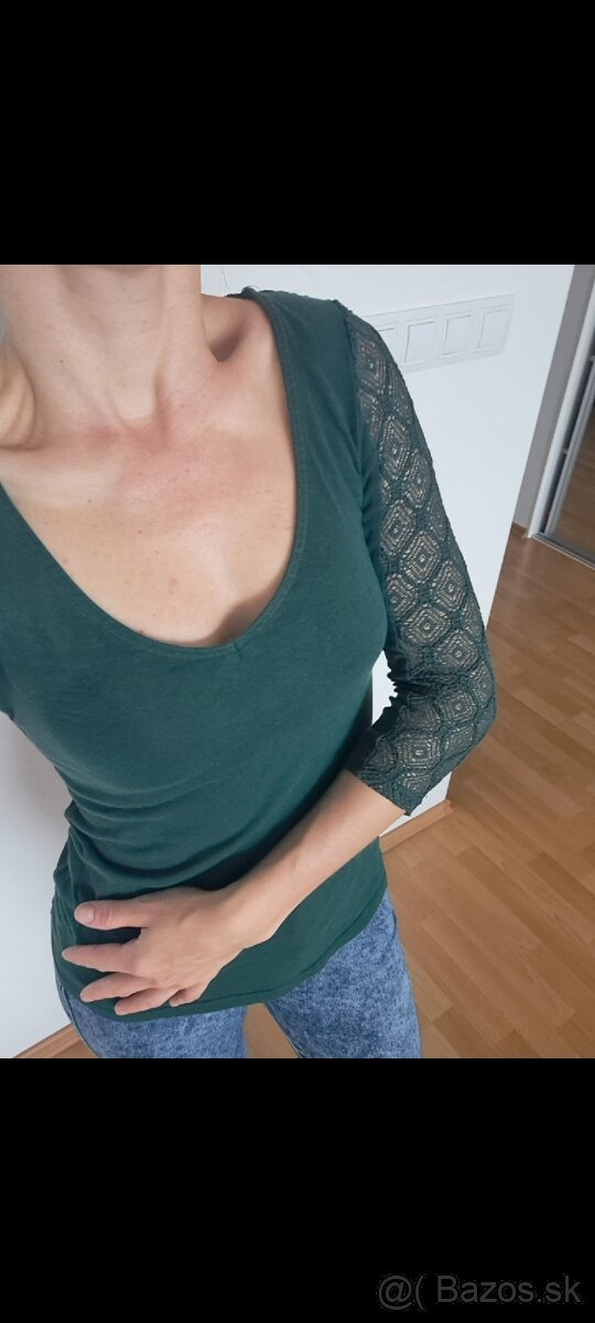 H&M nový top XS/S - 3