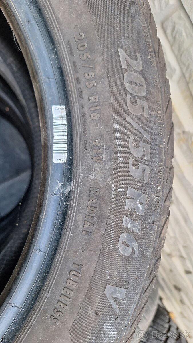 Predam sadu 4ks Matador 205/55 r16 letne - 3