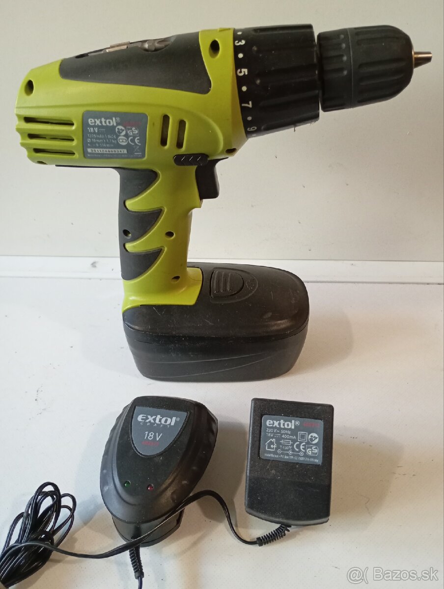 Akuskrutkovač 18v - 3