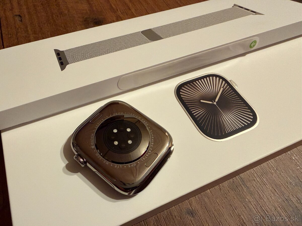 Apple Watch 10 GPS + Cellular 46mm Natural Titanium - 3