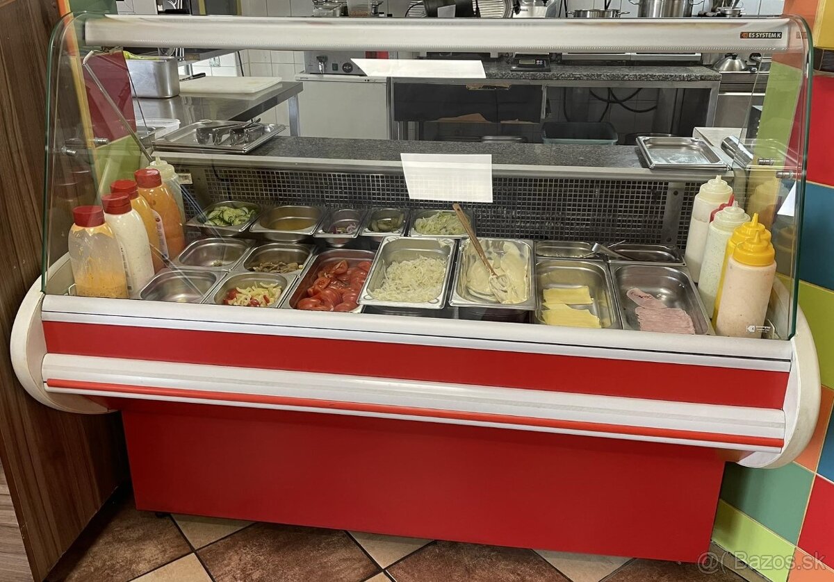 Predám chladiacu predajnú vitrínu Gastro - 3