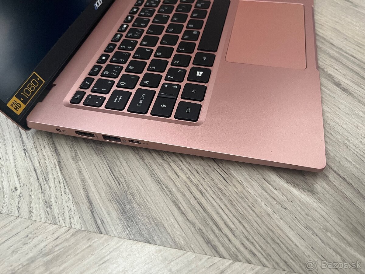 Notebook Acer Swift 1 Sakura pink celokovový - 3