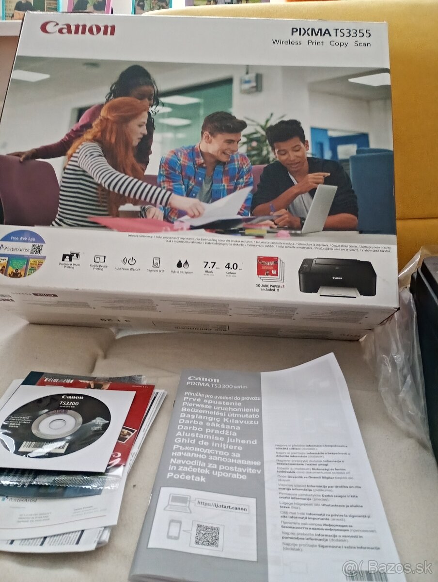 Nová multifunkčna tlačiareň Pixma TS 3355 - 3