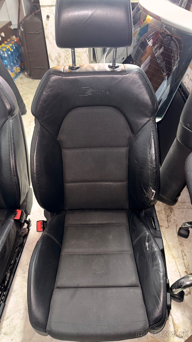 S-line sedačky Audi A4 B7 - 3