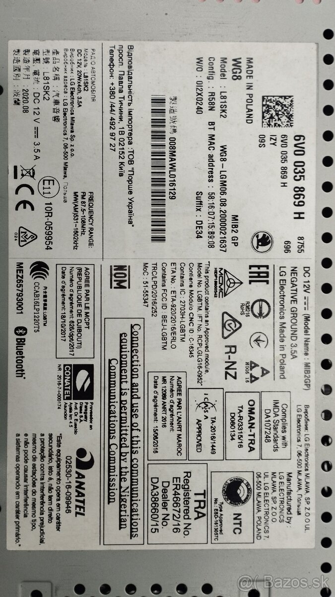 FABIA 3 AUTORADIO - 3