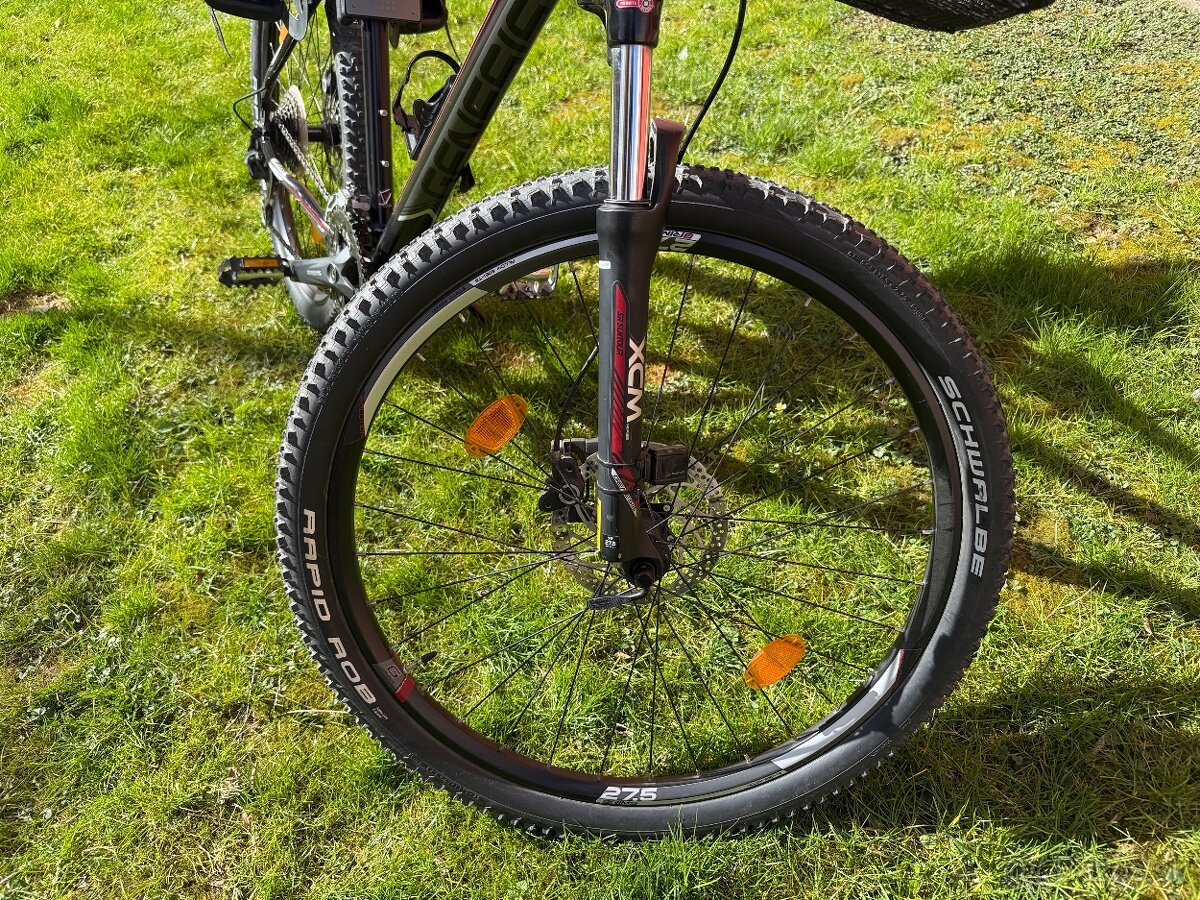 Genesis 27.5” + detská sedačka Hamax, ako nový - 3