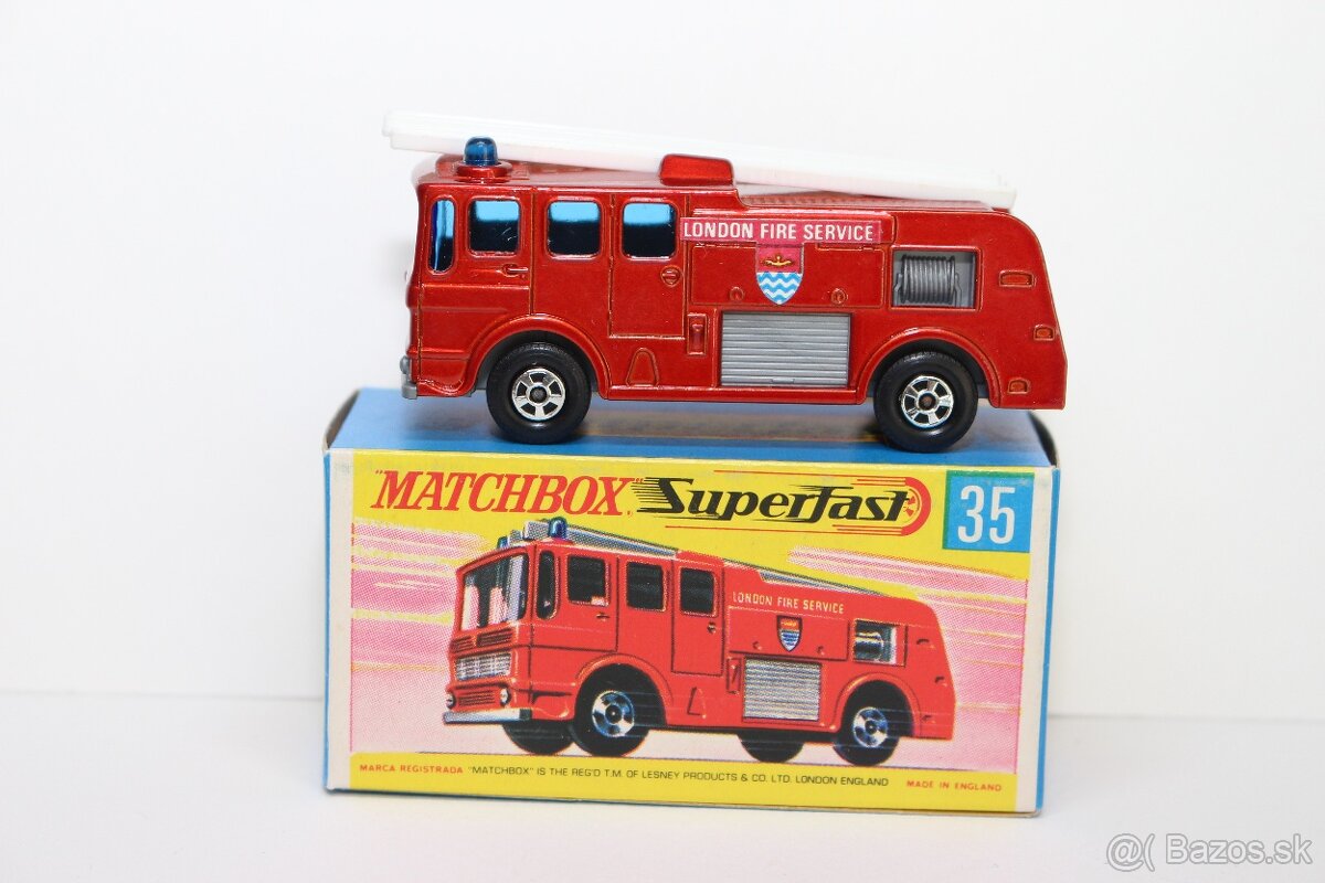 Matchbox SF Merryweather fire engine - 3