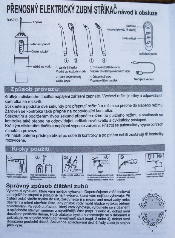 Nová ústna sprcha - 3