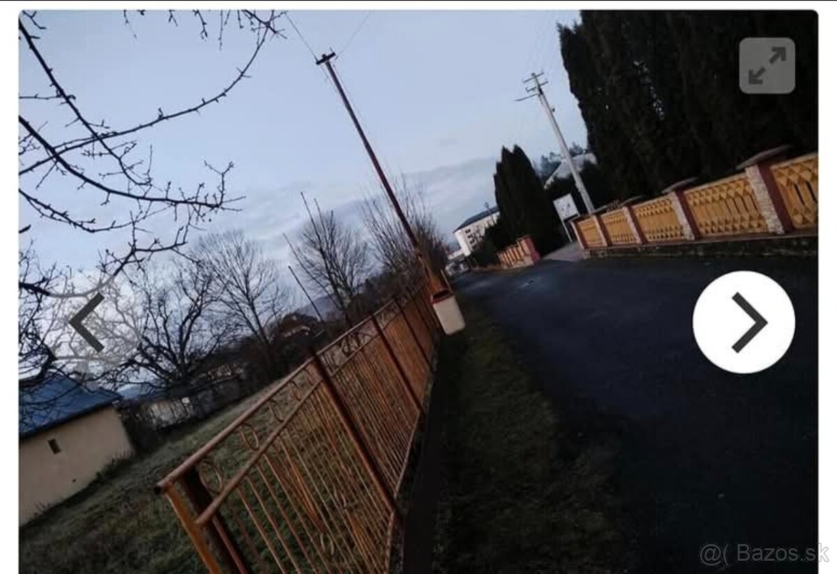 Predám pozemok Modrá nad Cirochou - 3