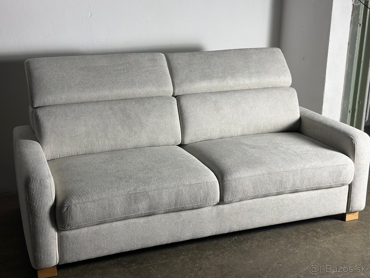 Moderná sedačka – nová,nemecká kvalita,výklopné záhlavníky - 3