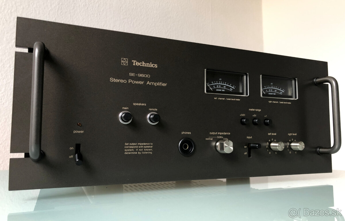 Technics SU 9600 a Technics SE 9600 po renovacii - 3