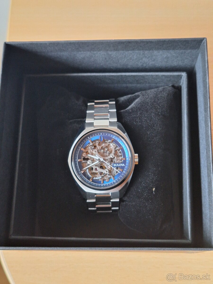 Predám hodinky Bulova Surveyor Automatic Skeleton 96A292 - 3