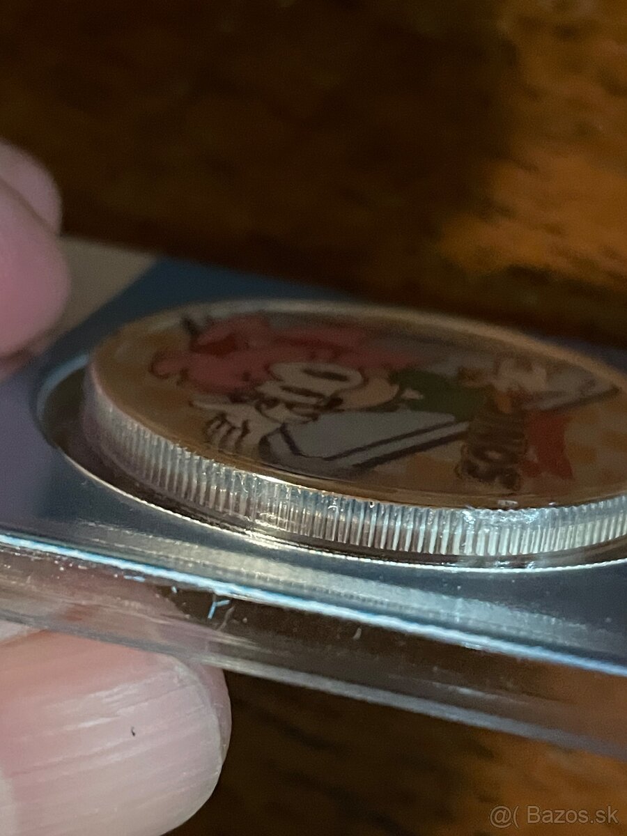 strieborná minca - 3