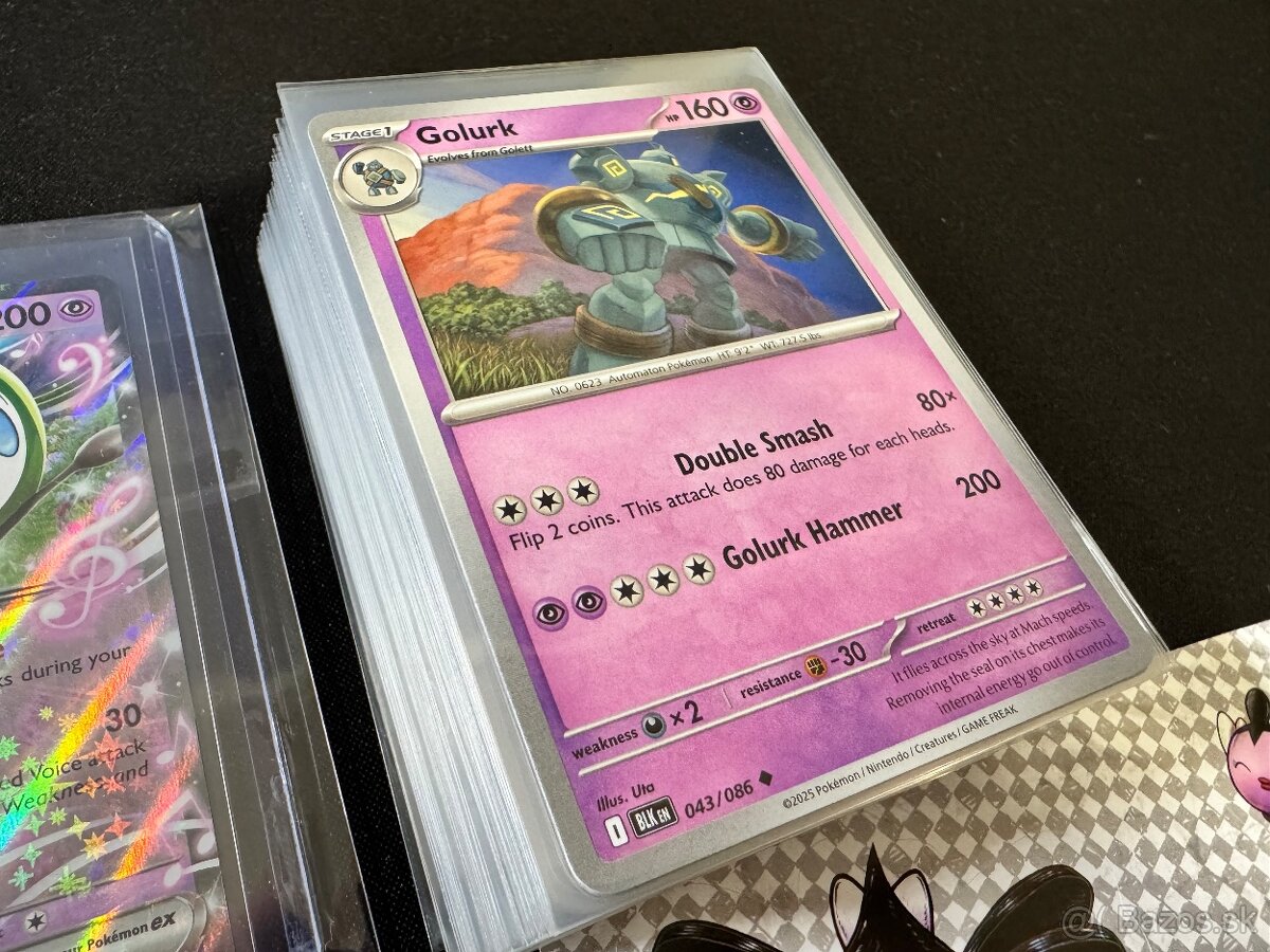Pokemón MEGA balík (E): 100ks kariet v obaloch s EX + darček - 3