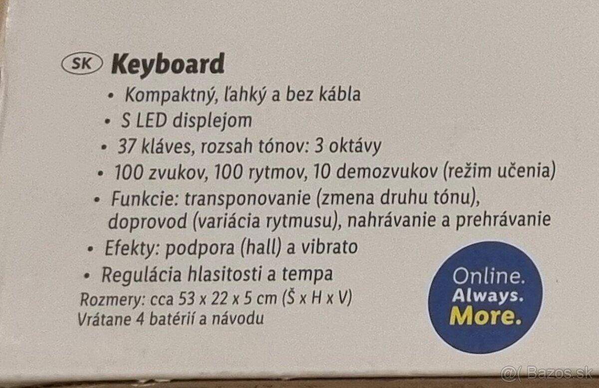 Keyboard s LED displayom - 3