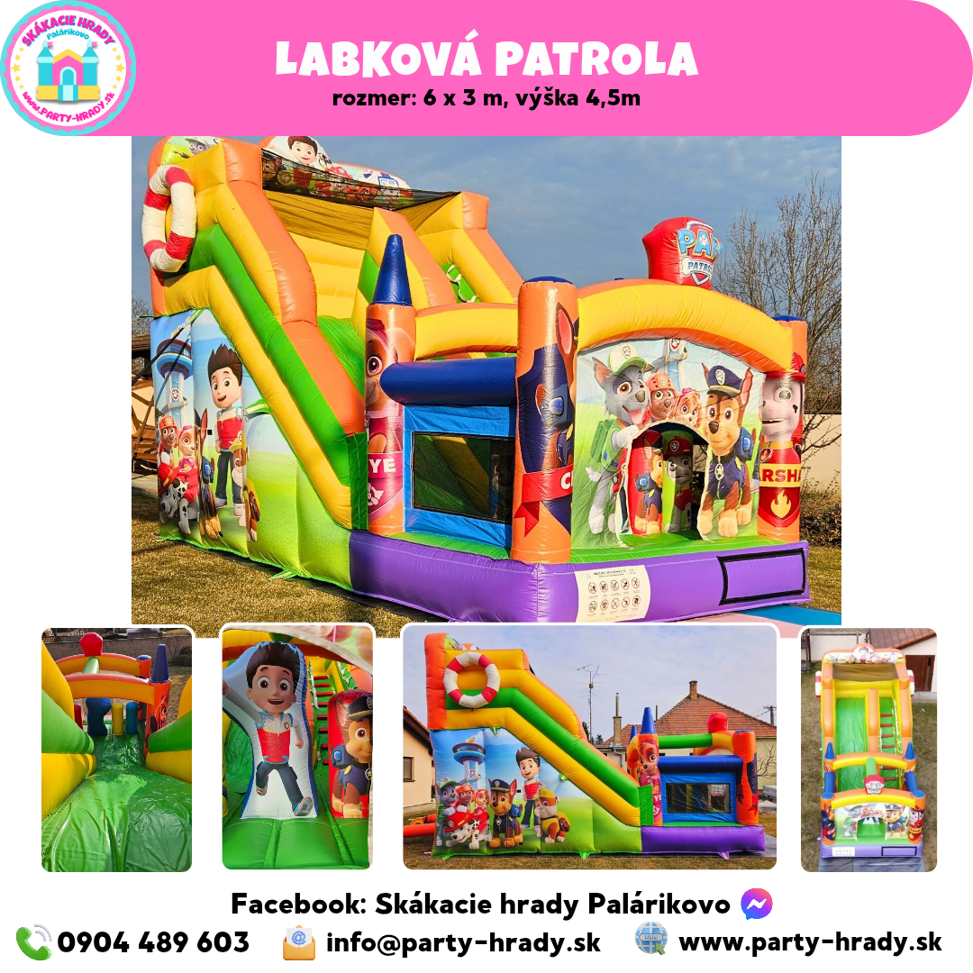 Skákací hrad na prenájom - 3