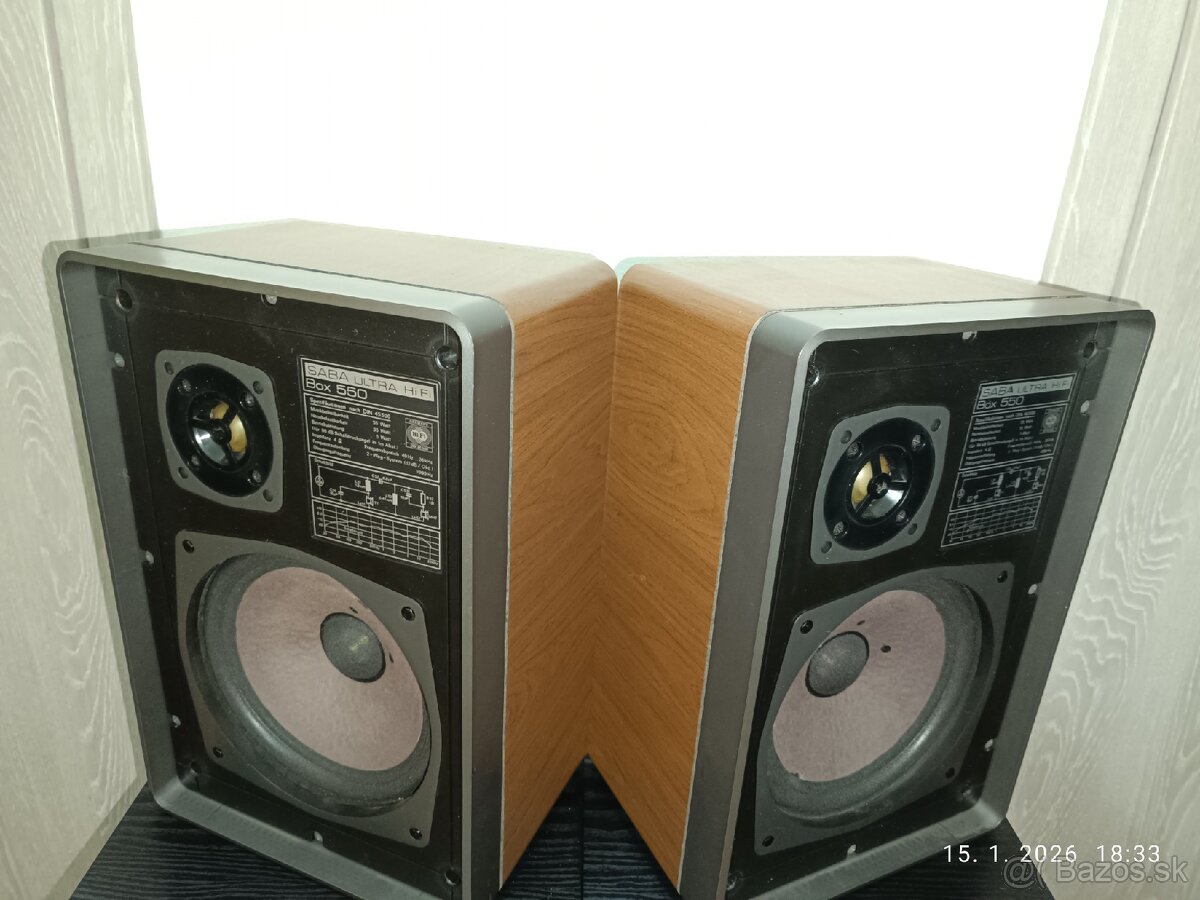 SABA ULTRA HIFI BOX 550...1978-1980 - 3