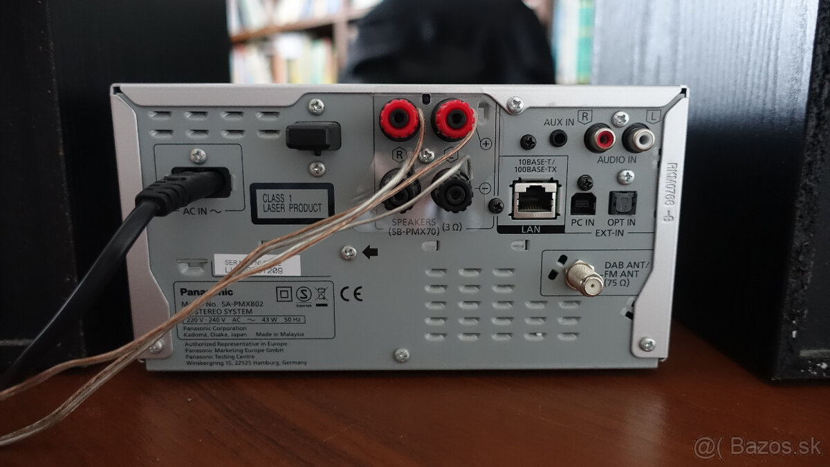 Mikro HiFi systém Panasonic SC-PMX802 s Hi-Res - 3