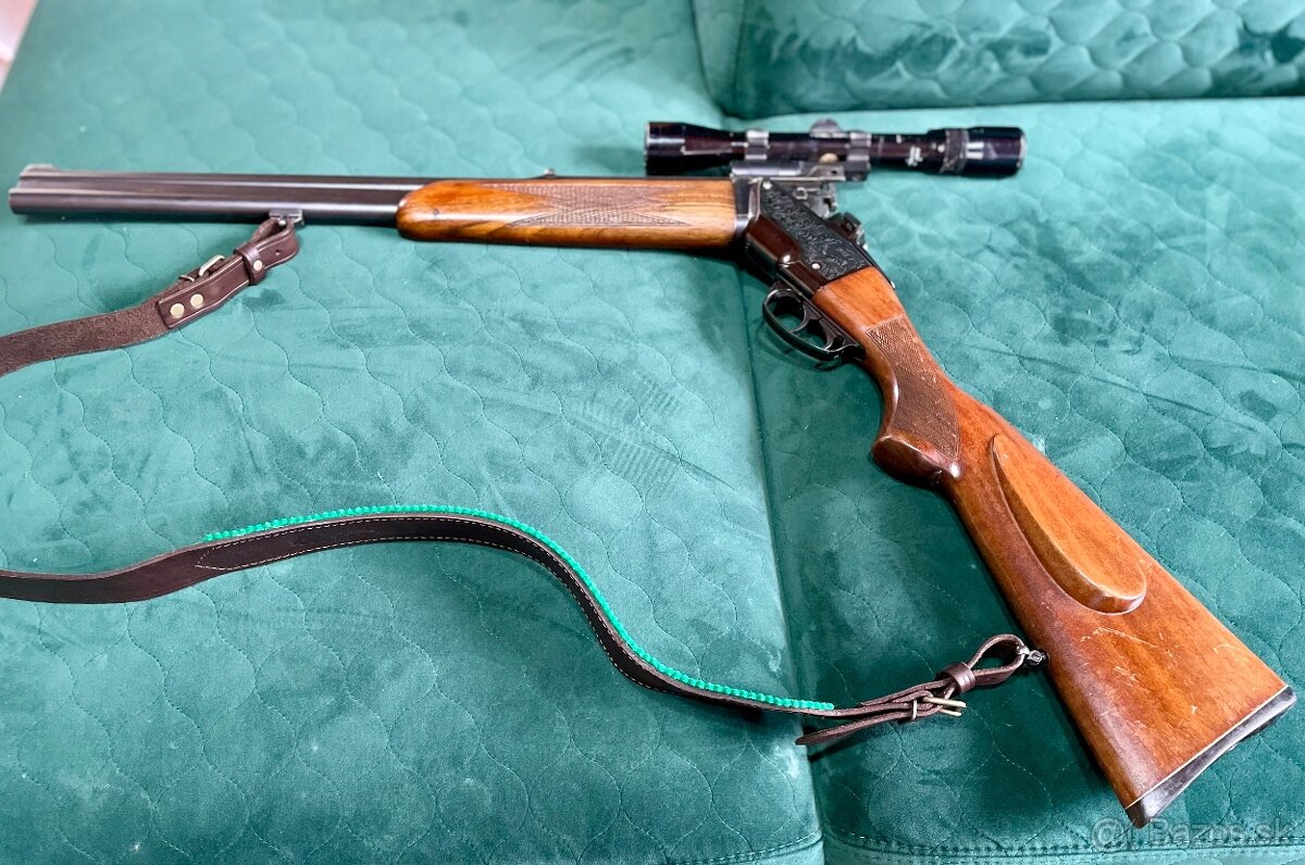 Predám brokovú kozlicu ZH 124 kaliber 7/57R+ br. hlaveň 321 - 3