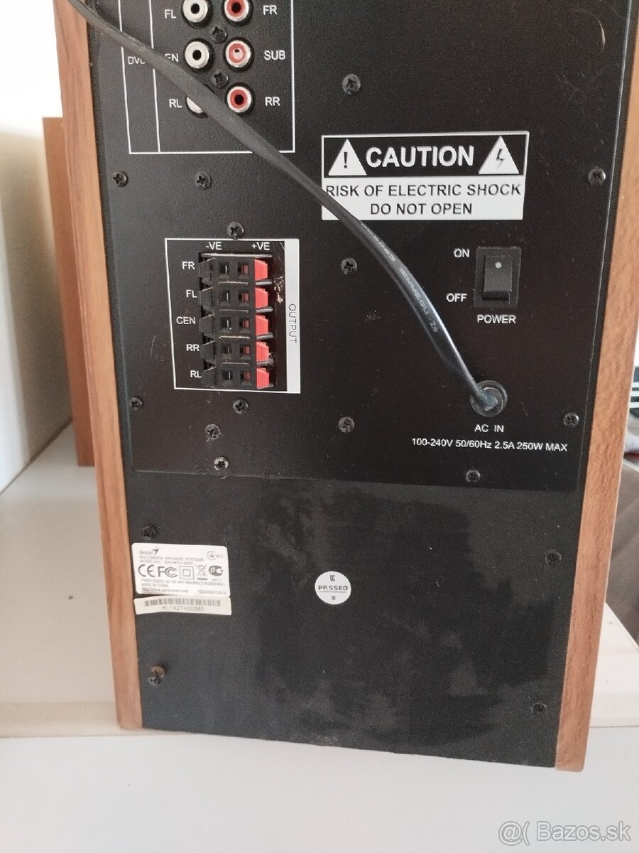 Predám reproduktory Génius HF 5 1 5200 - 3