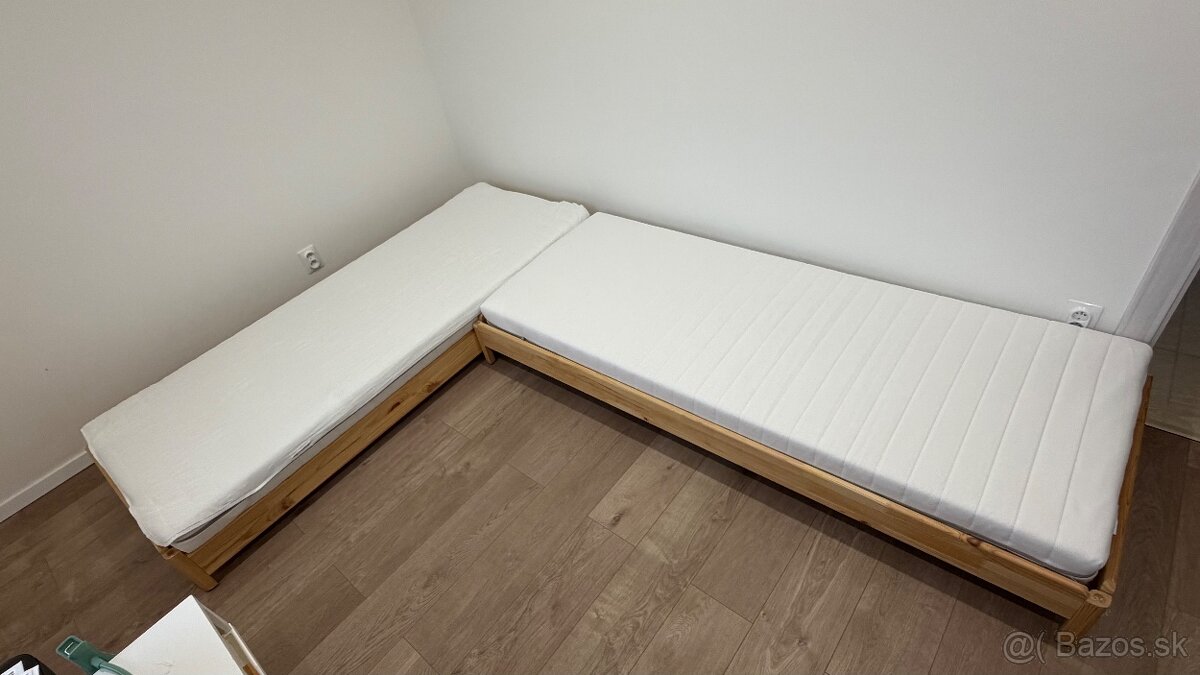 Stohovateľná posteľ IKEA 2ks - 3