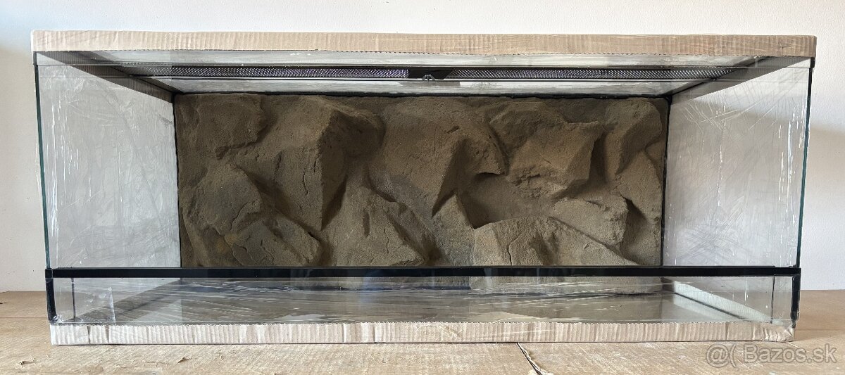 Terárium 100x50x40 s 3D stenou - 3