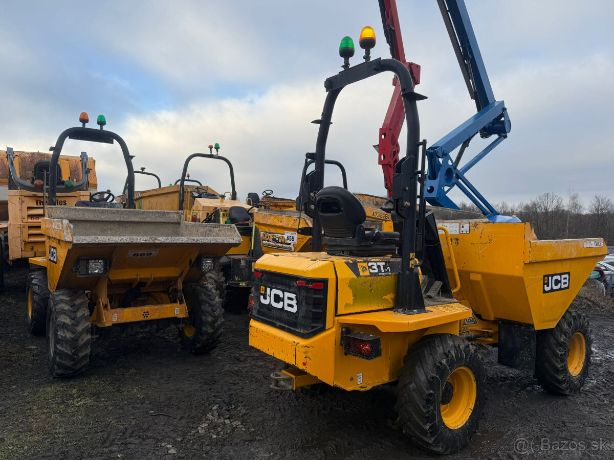 Prodám dumper JCB 3FTH r.v. 2019 TOP CENA HYDRO - 3