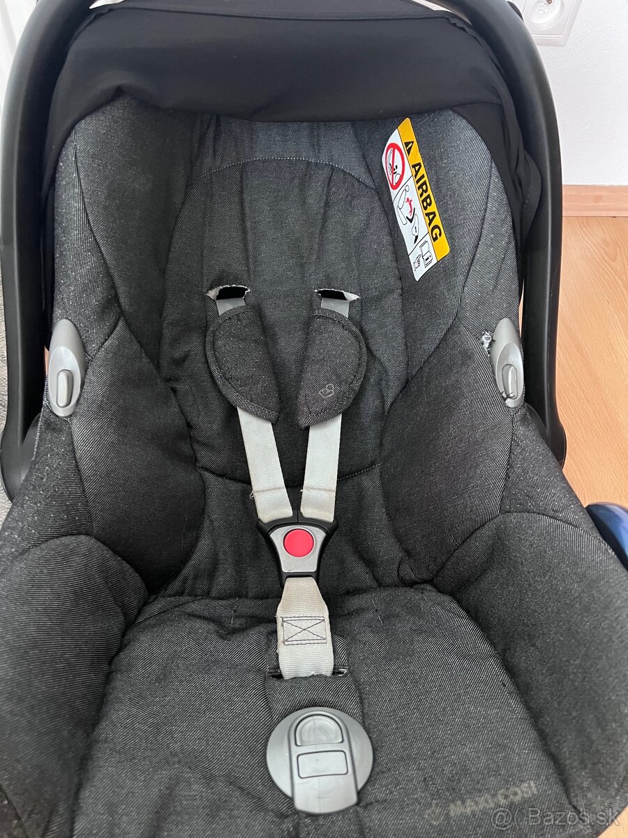 Vajíčko Maxi Cosi s isofixom a zavinovačkou - 3