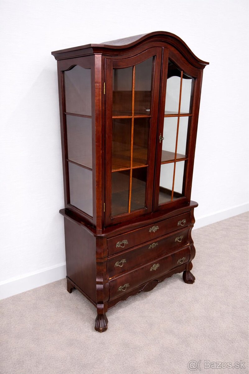 Presklená skriňa z masívu - 3