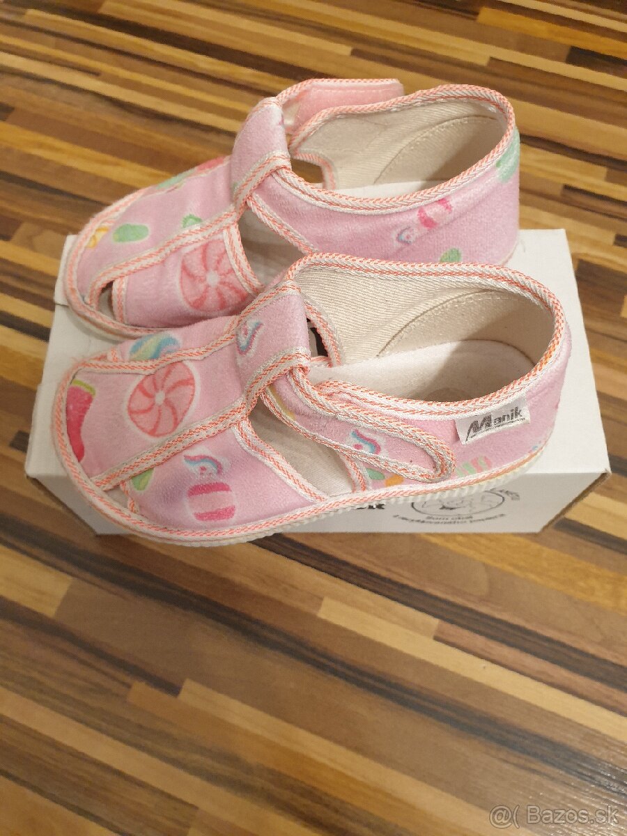 Dievčenské papučky Manik č. 25 - 3