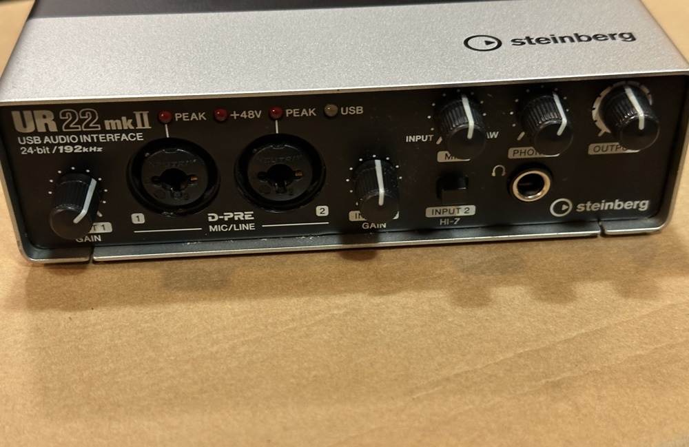 Externá zvuková karta Steinberg UR22 mk2 - 3