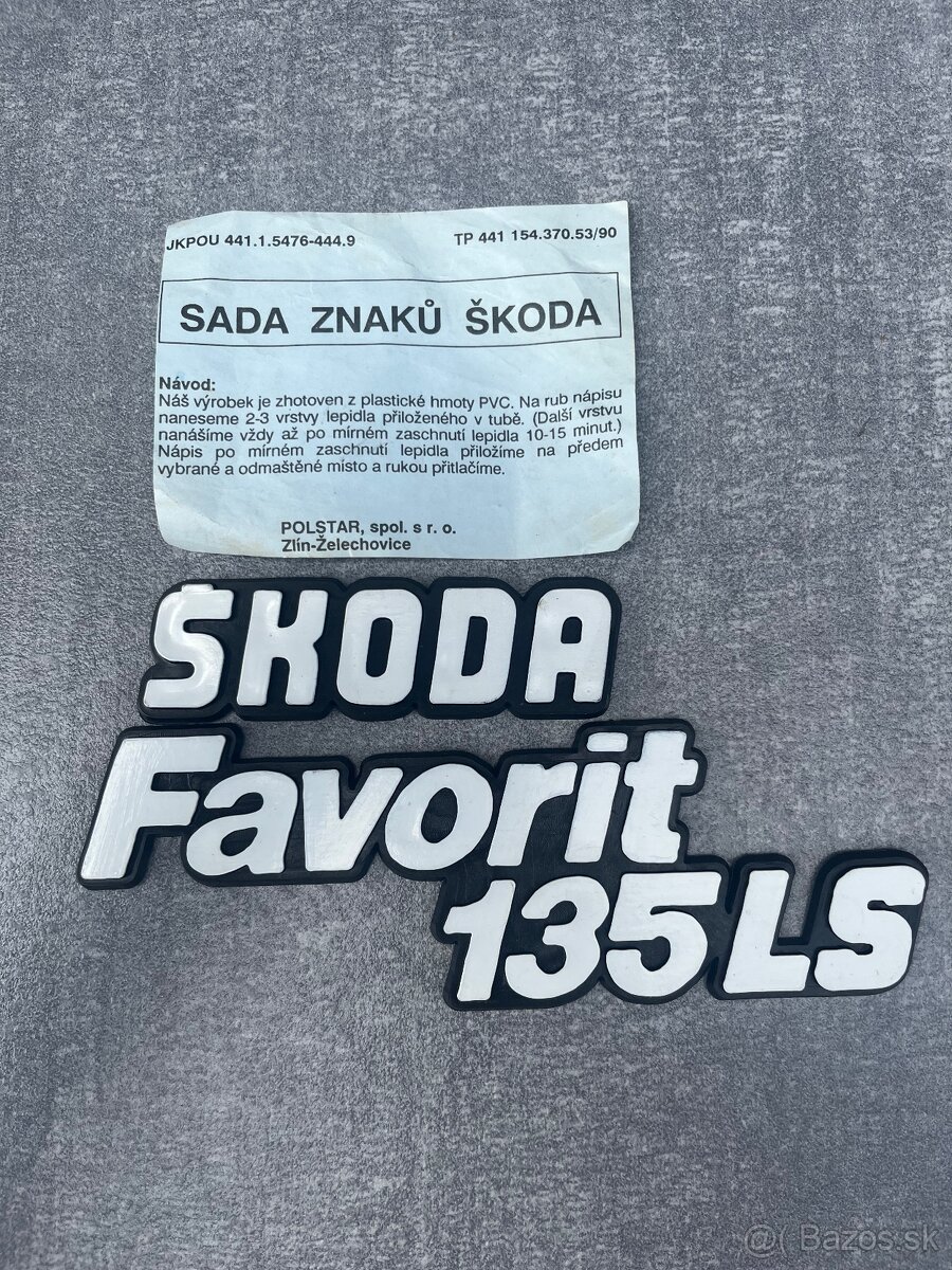 Sada znakov ŠKODA - 3