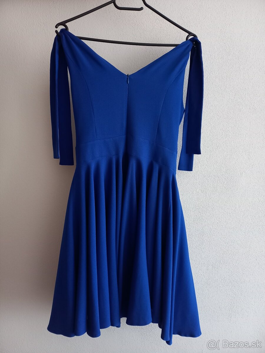 Dámske modré šaty - 3