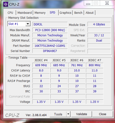 Pamäť RAM DDR3 8GB do notebooku,2x4GB So-Dimm - 3