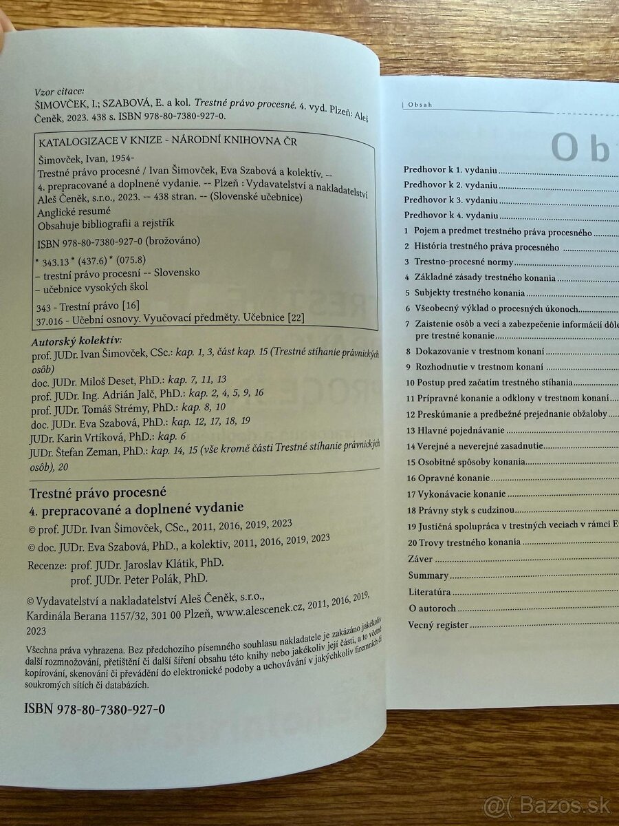 Trestné právo procesné - 3