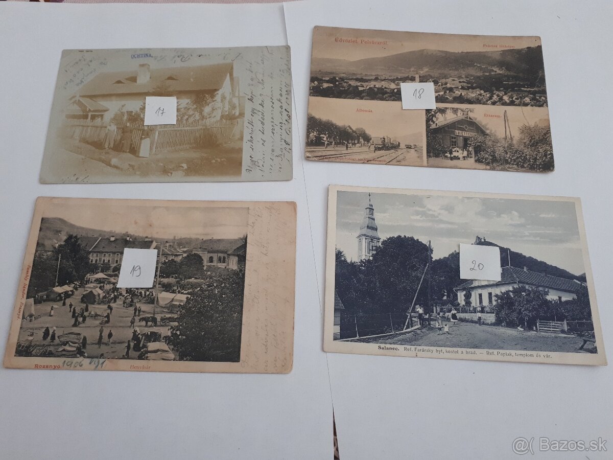 Stare pohladnice Kosicky kraj - 3