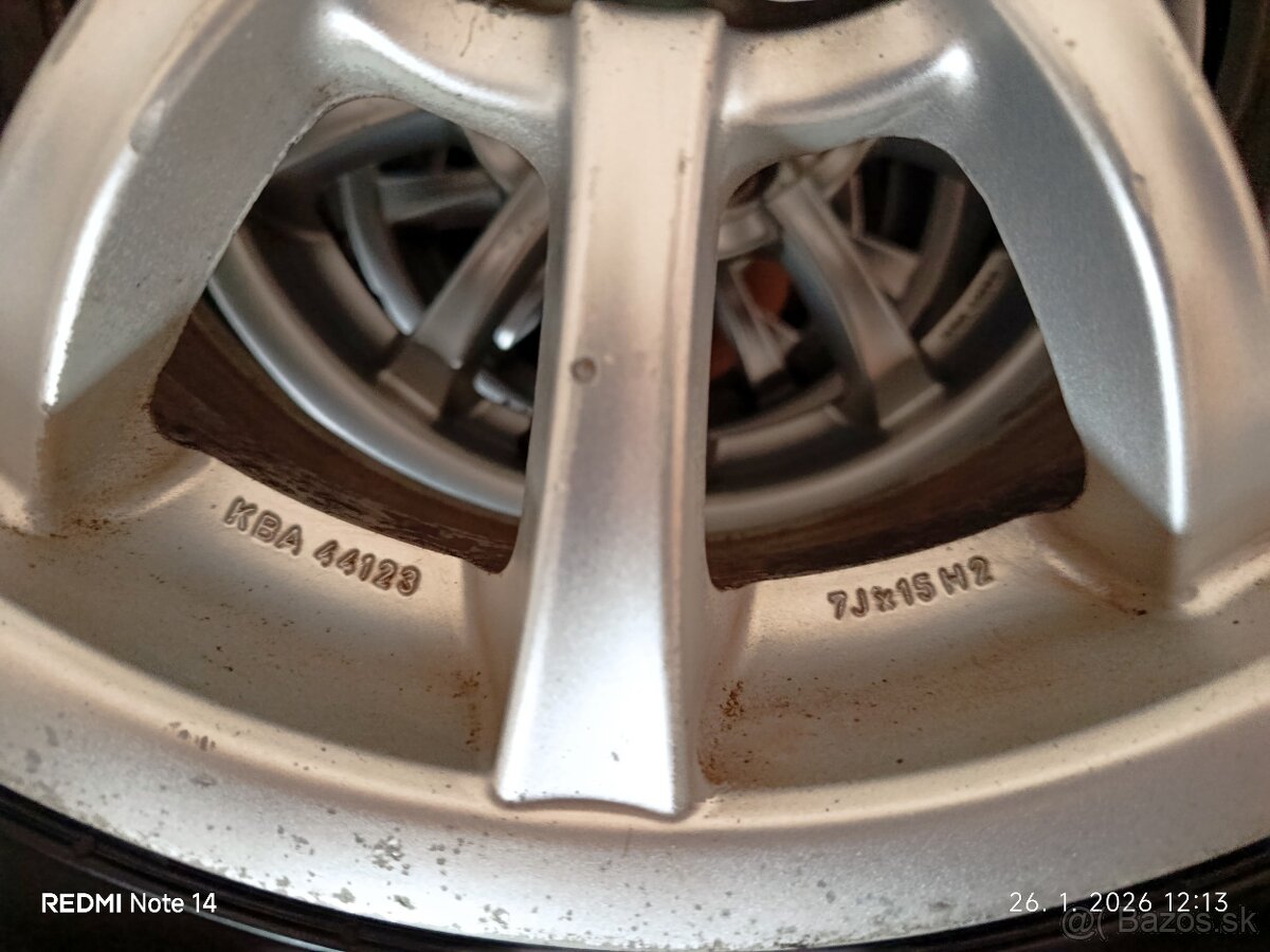 Hliníkové disky Cromodora Wheel R15 - 3