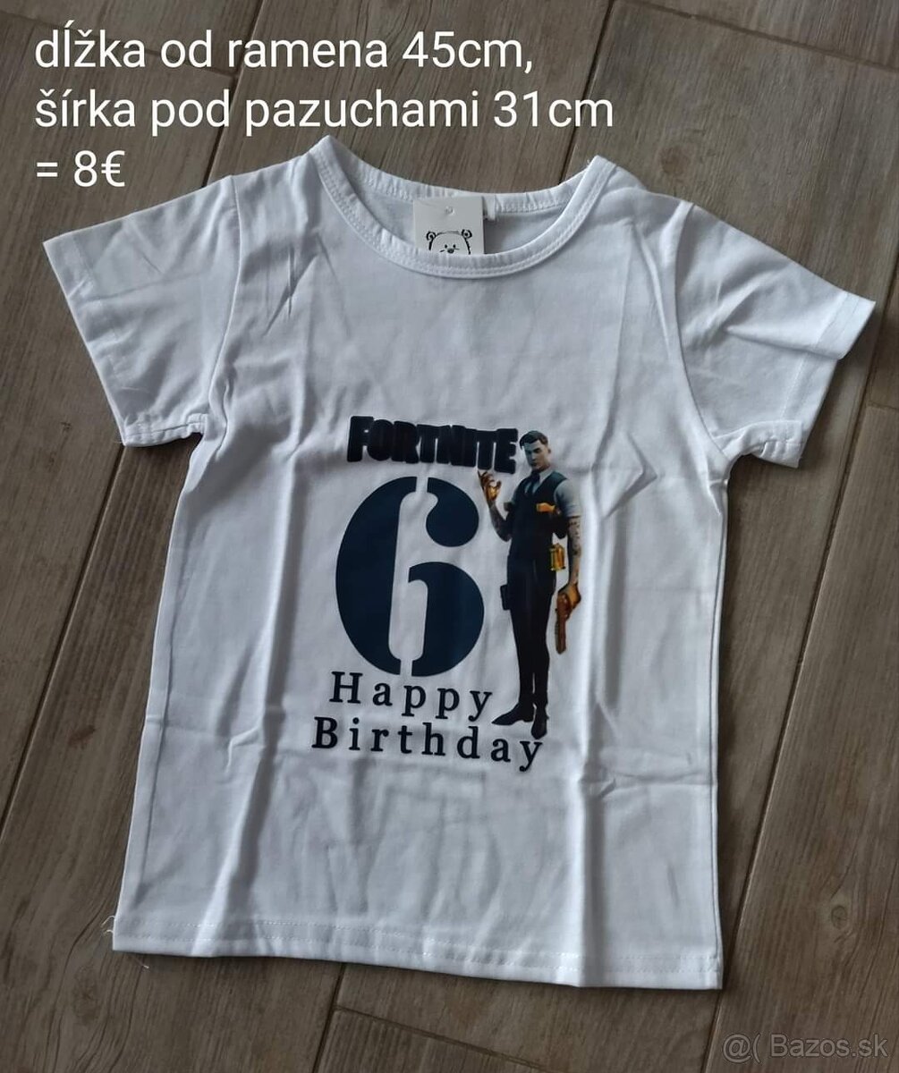Narodeninové tričká chlapec - 3