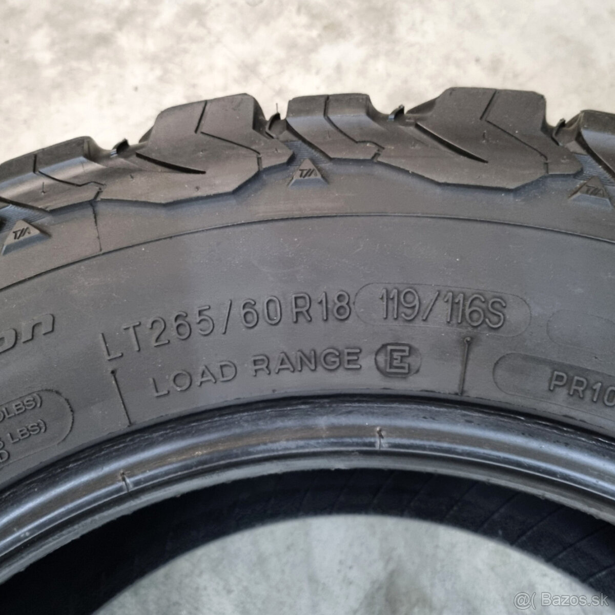 Letné pneumatiky 265/60 R18 BFGOODRICH - 3