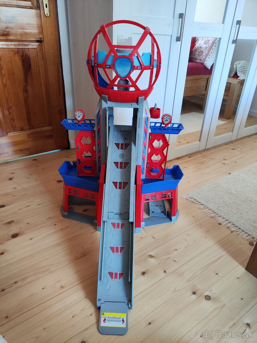 Paw patrol : veža + autíčka + drak + hra - 3