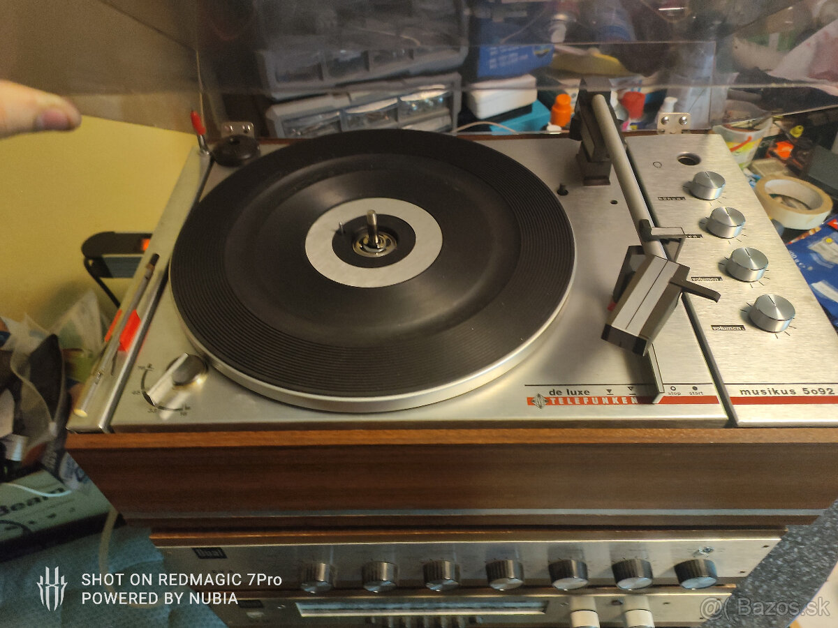 Vintage zostava Dual 68+-72rok+ gramafon - 3