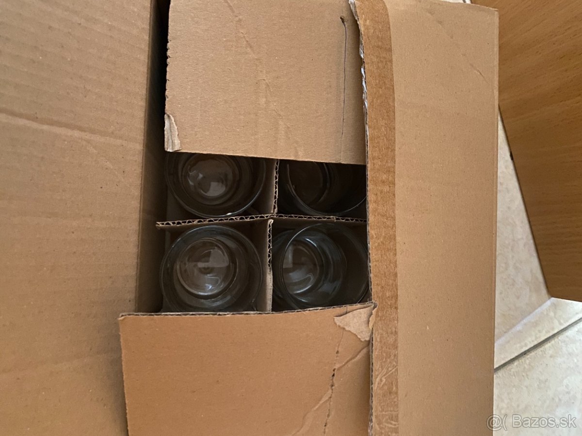 Lacno predam pohare zo skla 0,2 L - 3