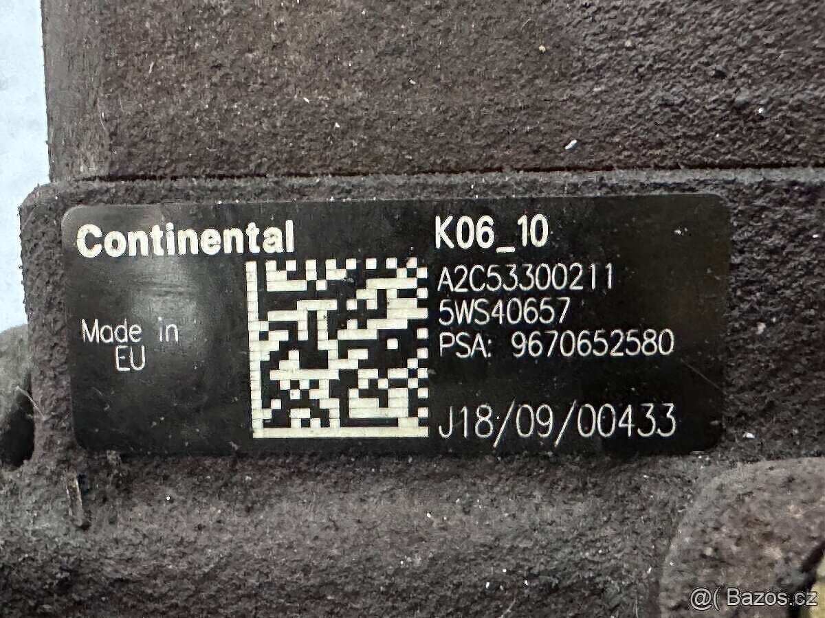 Čerpadlo 1.6 eHdi 9670652580 - 3