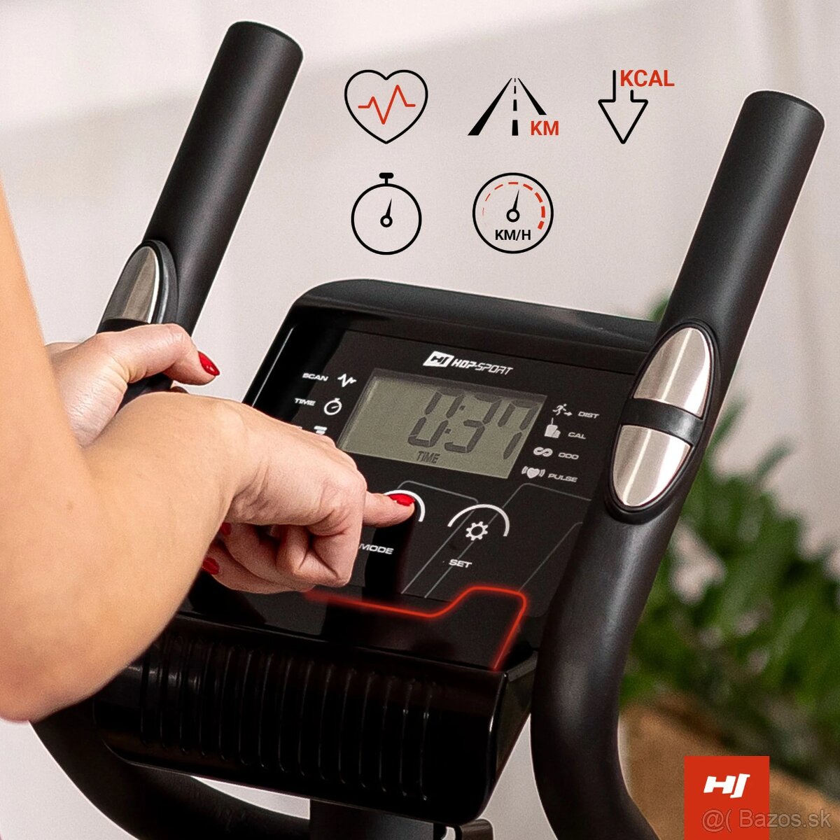 Predám Magnetický eliptický trenažér HS-003C Focus - 3