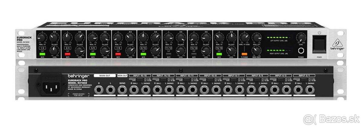 Behringer RX1602 V2 rack mixpult - 3