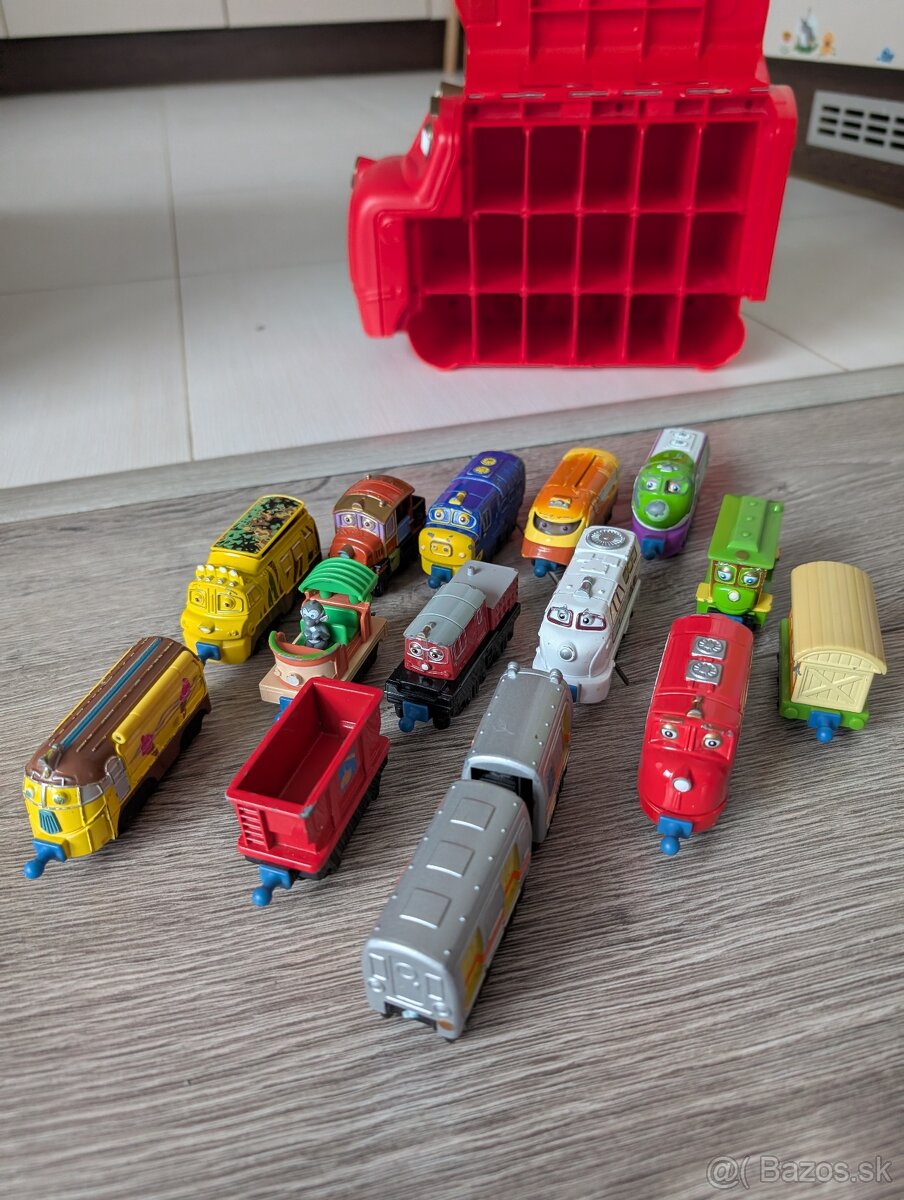 Chuggington vláčiky, kolajnice, umývarka - 3