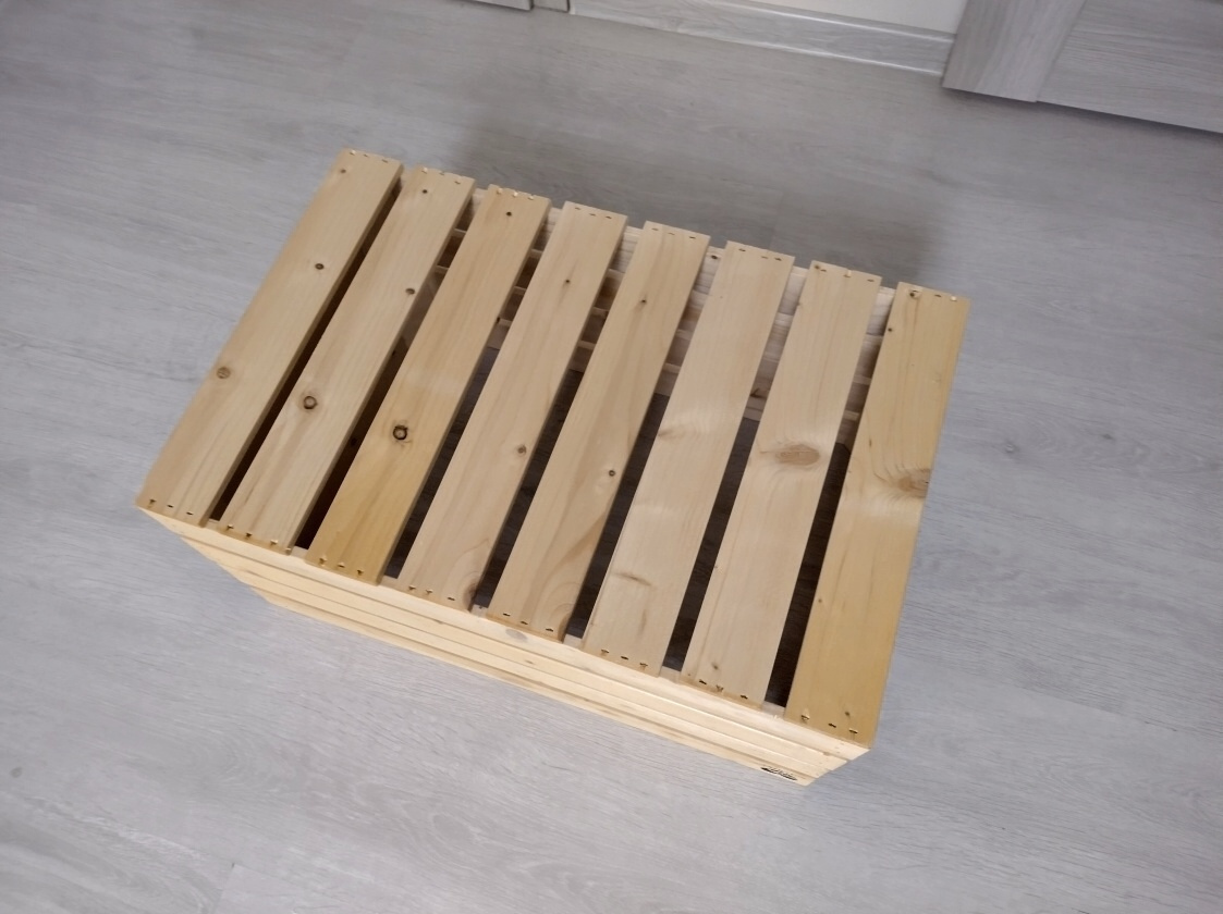 NOVA velka drevena bedna, debna - 3