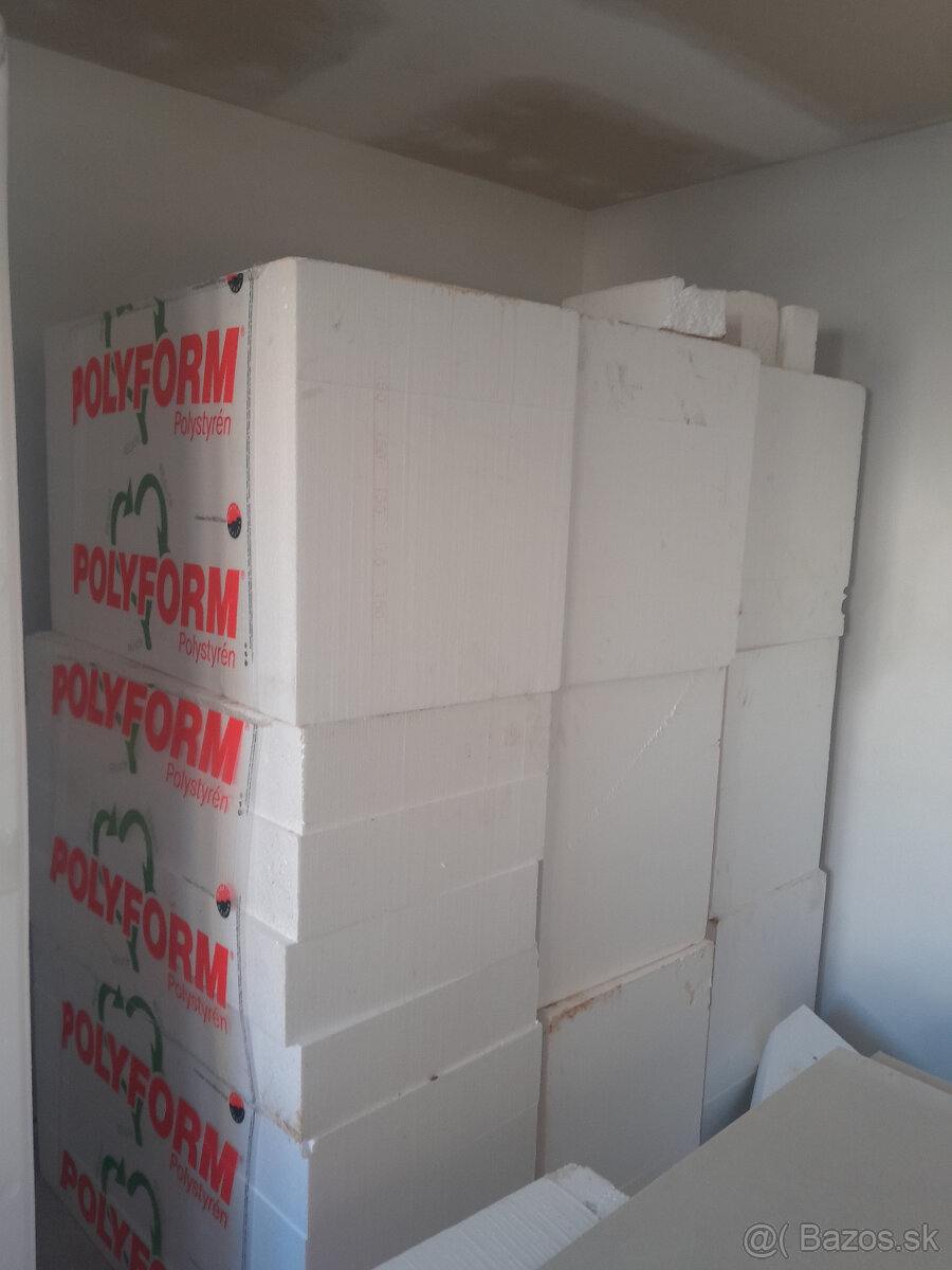 Predám fasádny polystyrén 150mm, 64m2 biely - 3