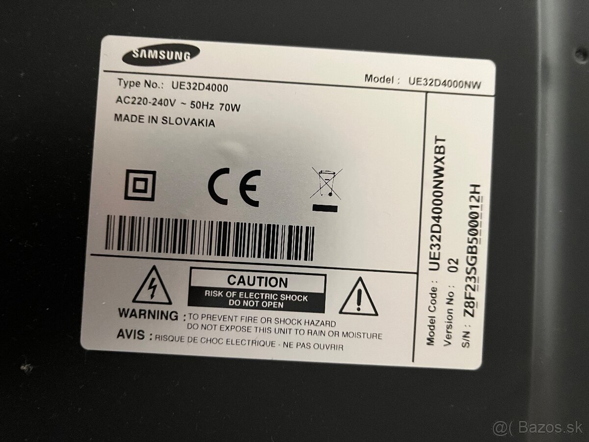 Samsung HD TV - 3