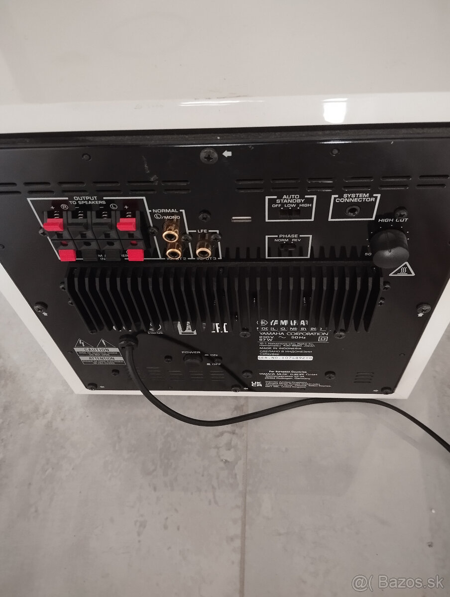 Predám YAMAHA NS SW200 subwoofer - 3